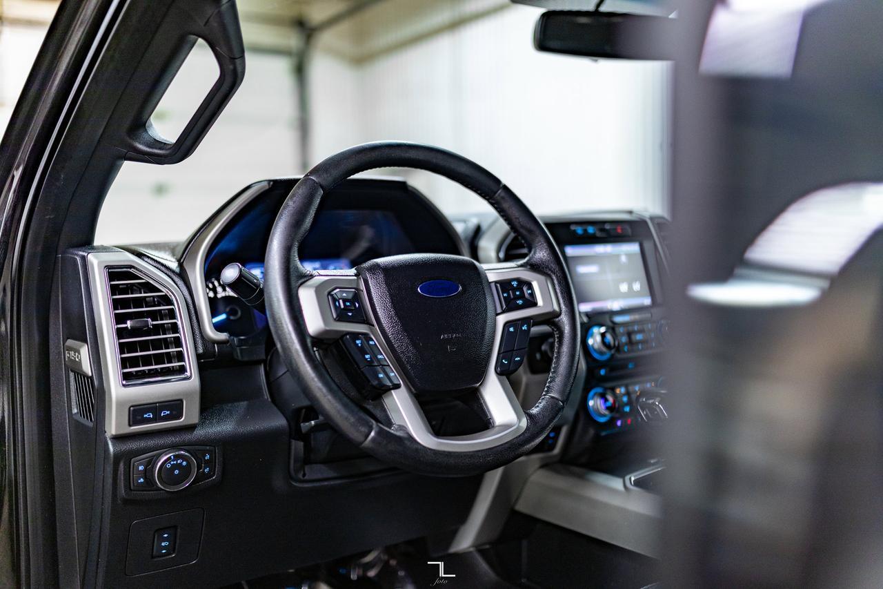 2015 Ford F-150 4x4 Super Crew Lariat FX4 Leather Roof BCam Red Deer AB