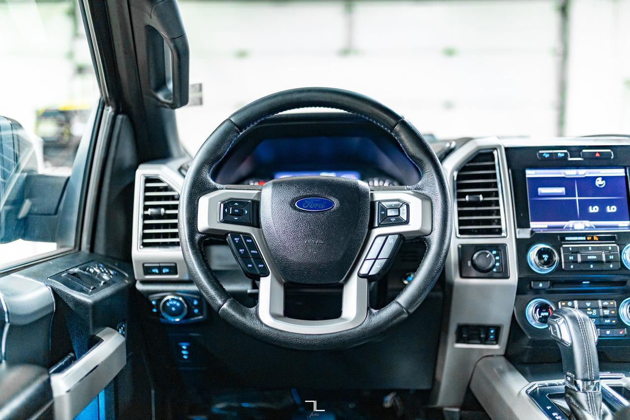 2015 Ford F-150 4x4 Super Crew Lariat FX4 Leather Roof BCam Red Deer AB