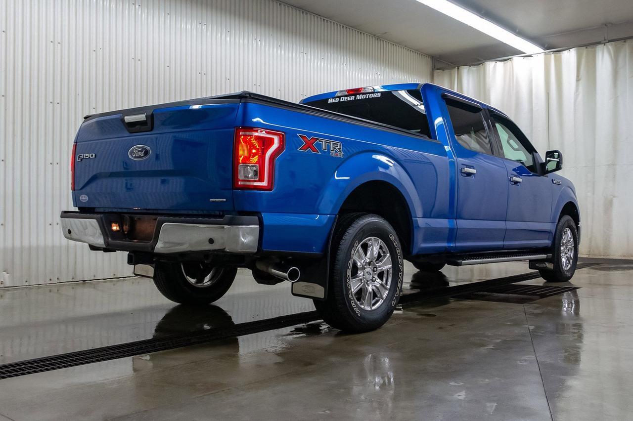 2015 Ford F-150 4x4 Super Crew XLT Longbox BCam Red Deer AB
