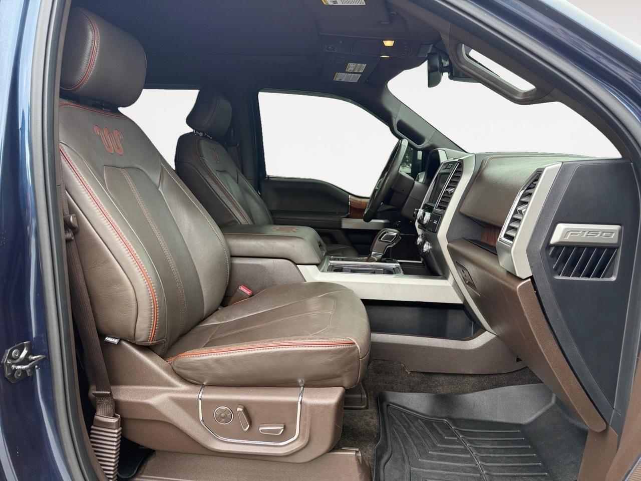 2015 Ford F-150 King Ranch, HEATED AND VENTILATED FRONT SEATS, 2ND ROW SEATS HEATED, BACKUP CAMERA, REAR SLIDING WINDOW, NAVIGATION, UNIVERSAL GARAGE DOOR OPENER, REMOTE START, TAILGATE STEP, 4X4, TOW HOOKS, TWIN PANEL MOONROOF, GENUINE WOOD ACCENTS, TRUCK THIS CLEA Norfolk VA