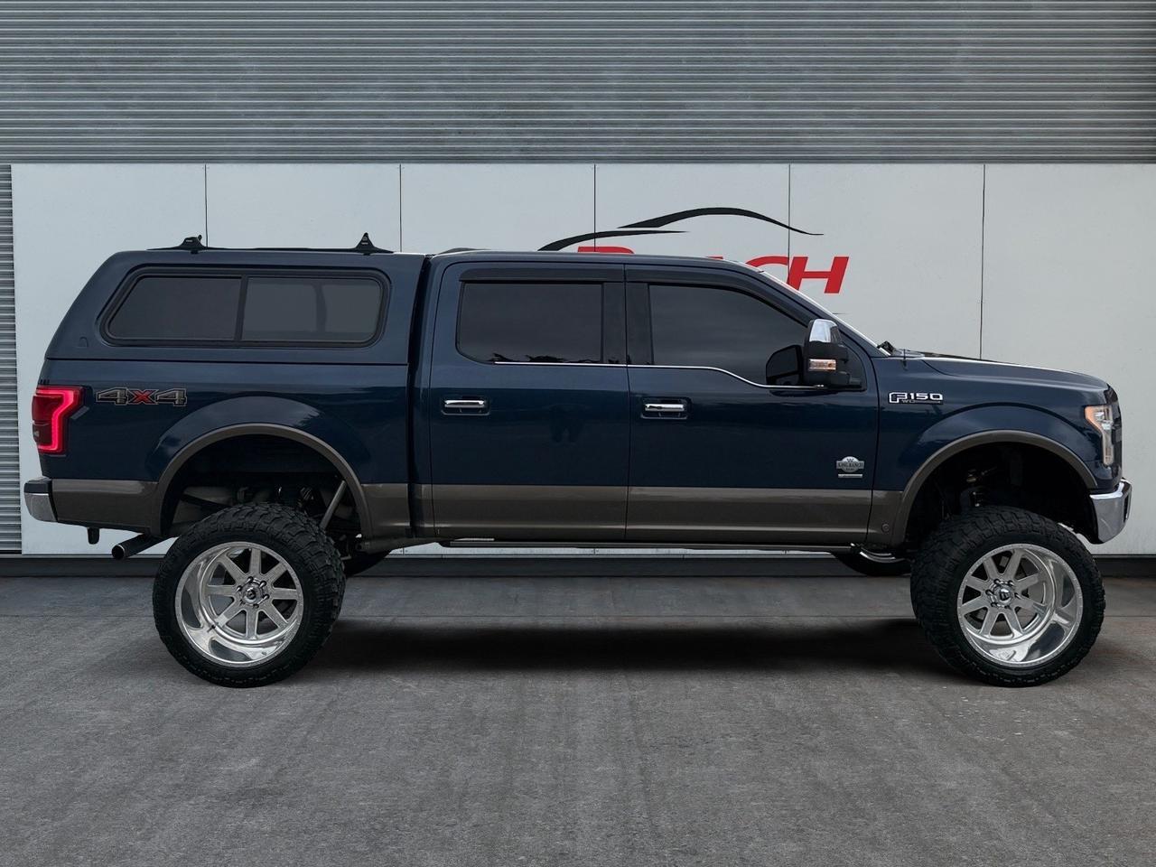 2015 Ford F-150 King Ranch, HEATED AND VENTILATED FRONT SEATS, 2ND ROW SEATS HEATED, BACKUP CAMERA, REAR SLIDING WINDOW, NAVIGATION, UNIVERSAL GARAGE DOOR OPENER, REMOTE START, TAILGATE STEP, 4X4, TOW HOOKS, TWIN PANEL MOONROOF, GENUINE WOOD ACCENTS, TRUCK THIS CLEA Norfolk VA
