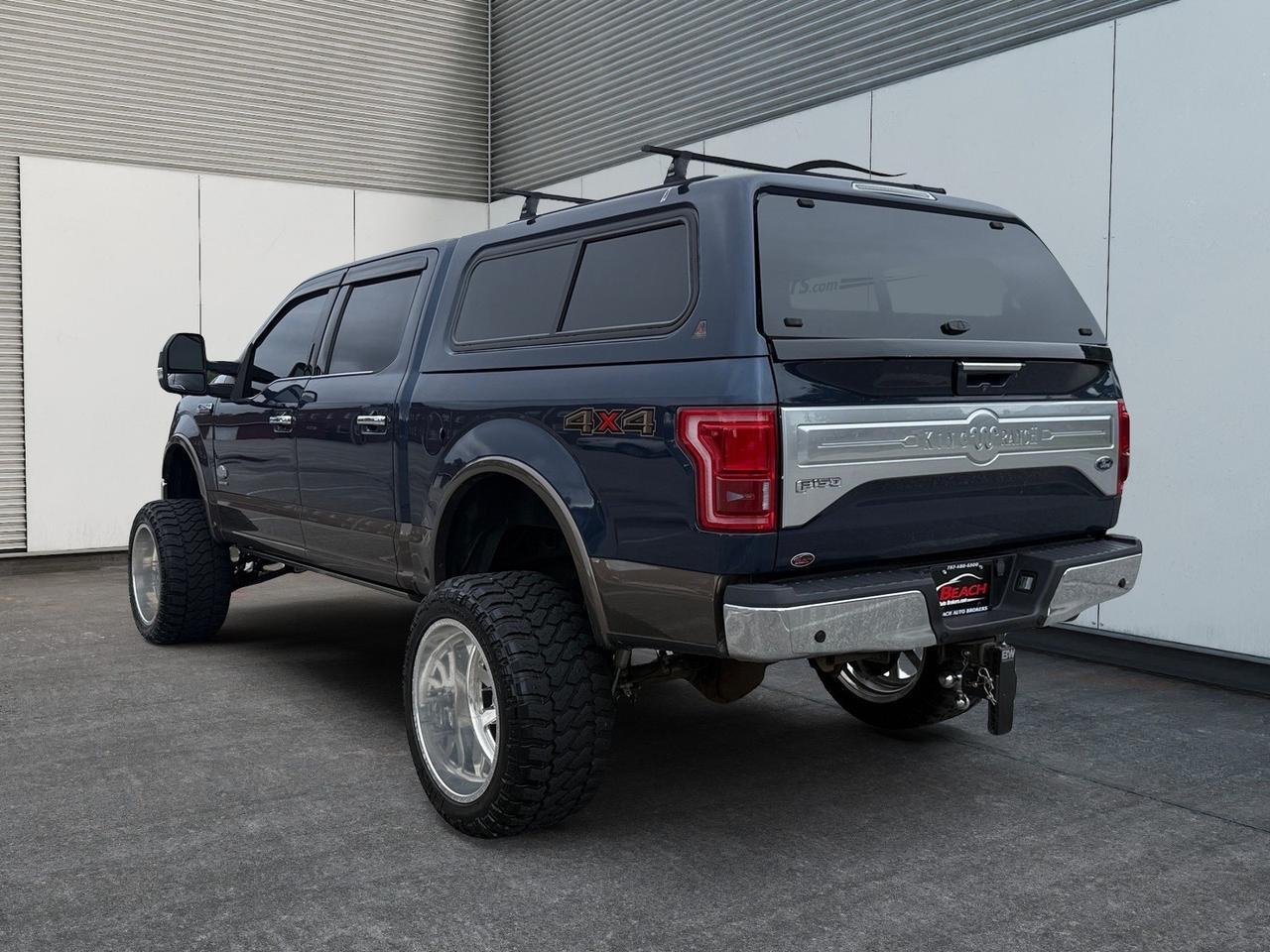 2015 Ford F-150 King Ranch, HEATED AND VENTILATED FRONT SEATS, 2ND ROW SEATS HEATED, BACKUP CAMERA, REAR SLIDING WINDOW, NAVIGATION, UNIVERSAL GARAGE DOOR OPENER, REMOTE START, TAILGATE STEP, 4X4, TOW HOOKS, TWIN PANEL MOONROOF, GENUINE WOOD ACCENTS, TRUCK THIS CLEA Norfolk VA