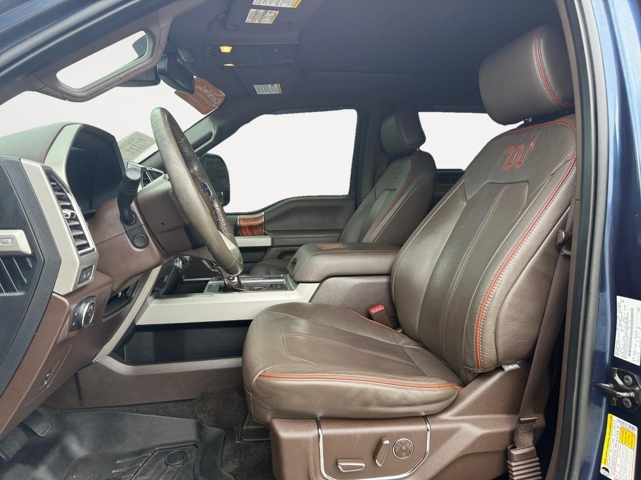 2015 Ford F-150 King Ranch, HEATED AND VENTILATED FRONT SEATS, 2ND ROW SEATS HEATED, BACKUP CAMERA, REAR SLIDING WINDOW, NAVIGATION, UNIVERSAL GARAGE DOOR OPENER, REMOTE START, TAILGATE STEP, 4X4, TOW HOOKS, TWIN PANEL MOONROOF, GENUINE WOOD ACCENTS, TRUCK THIS CLEA