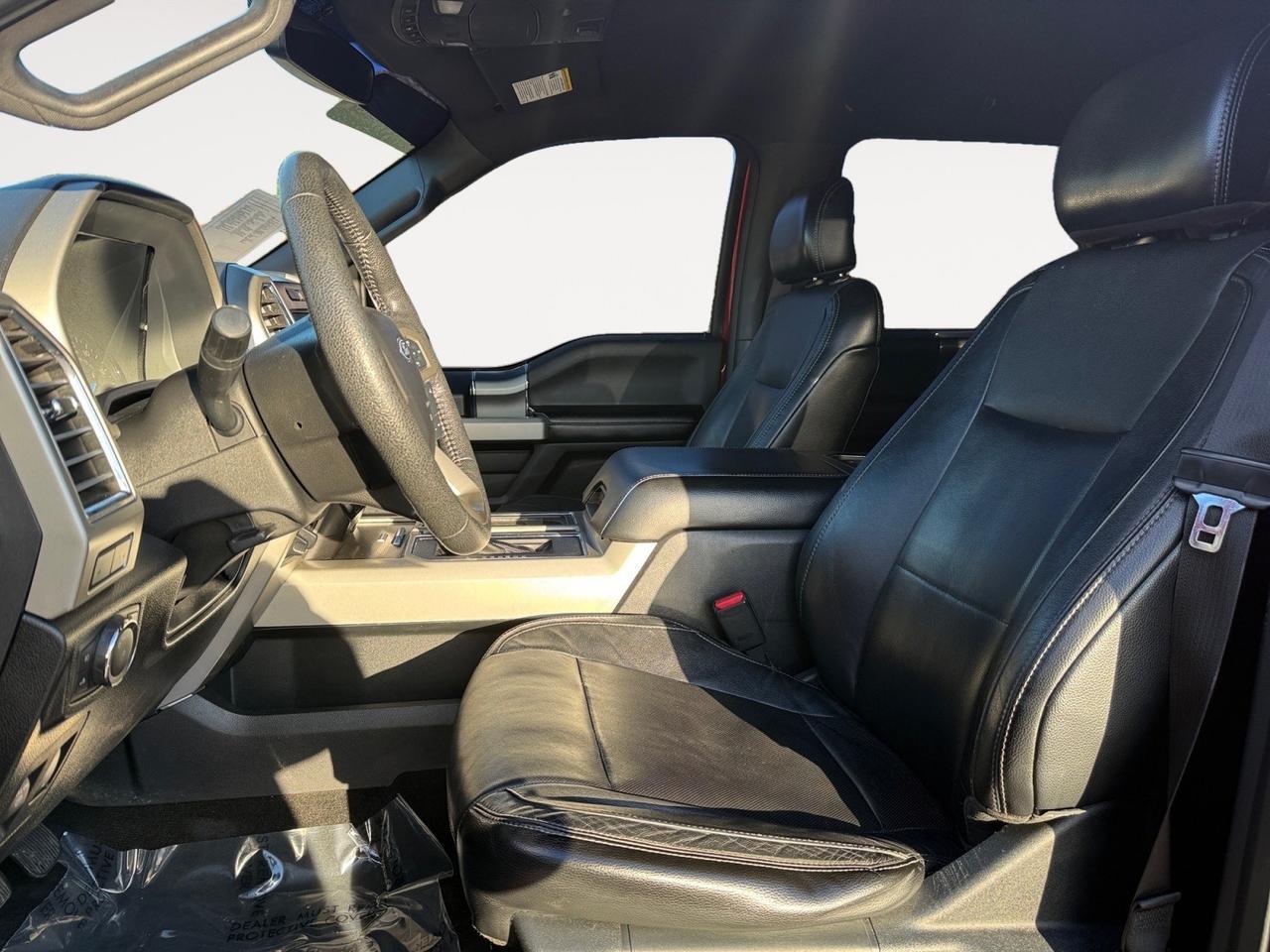 2015 Ford F-150 Lariat, HEATED AND VENTILATED SEATS, BLUETOOTH, POWER FOLDING MIRRORS, REMOTE START, BED LINER, TONNEAU COVER, 4X4, POWER SLIDING REAR WINDOW, CLEAN CARFAX, LOW MILES! Norfolk VA