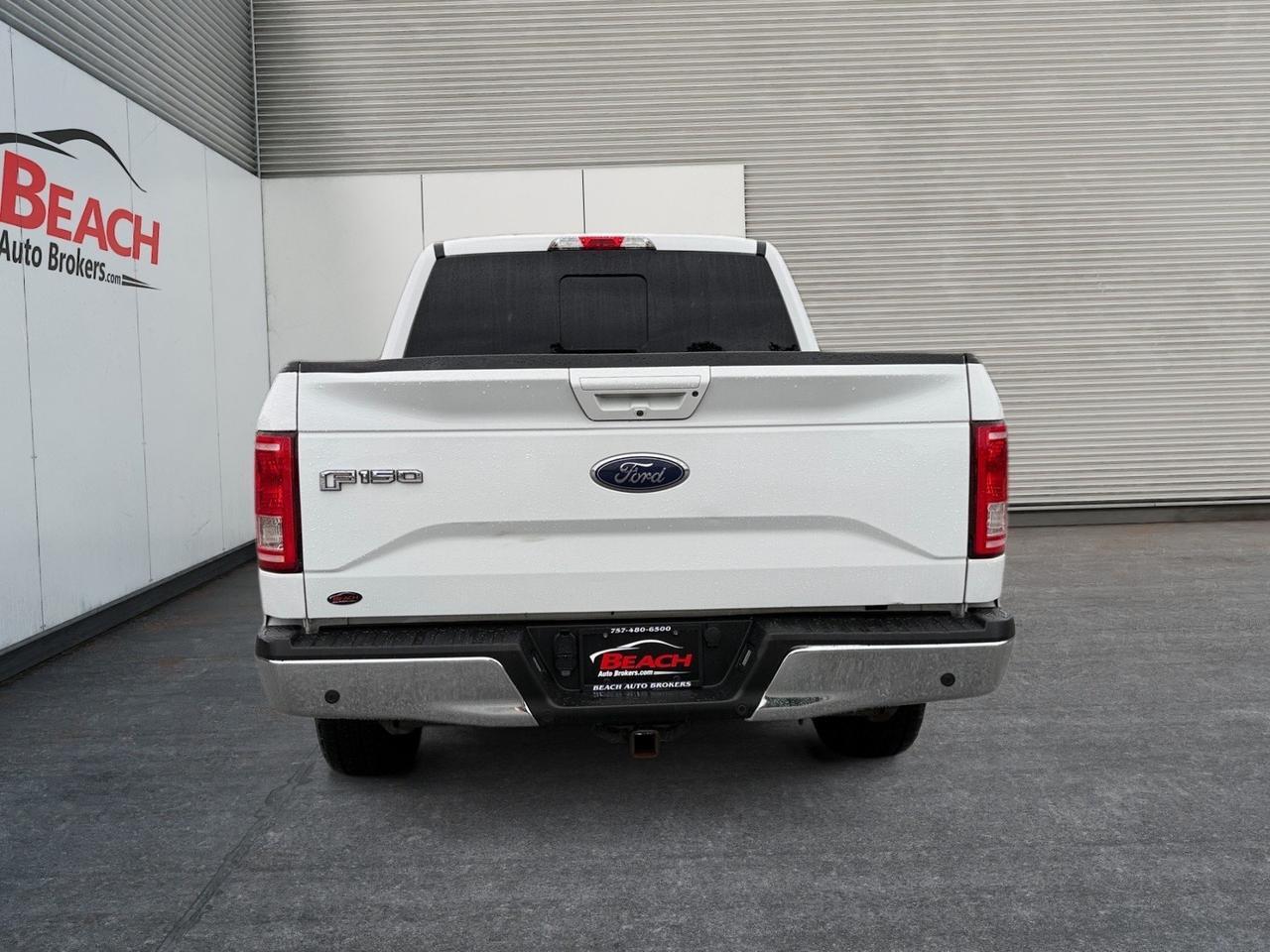 2015 Ford F-150 Lariat, HEATED/VENTILATED SEATS, BLUETOOTH, BED LINER, RUNNING BOARDS, TOW PACKAGE, POWER SLIDING REAR WINDOW, BACKUP CAMERA, POWER FOLDING MIRRORS, CLEAN CARFAX! Norfolk VA