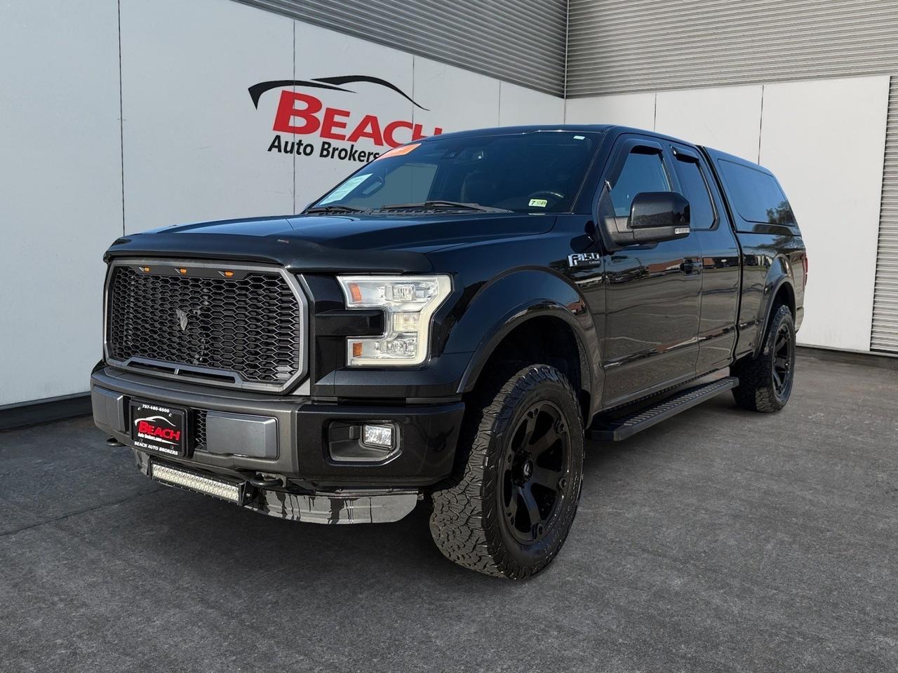 2015 Ford F-150 Lariat, TOW HOOKS, POWER SLIDING REAR WINDOW, HEATED AND VENTILATED FRONT SEATS, MEMORY SEAT, POWER FOLD MIRRORS, HEATED MIRRORS, BACKUP CAMERA, LOW MILES! Norfolk VA