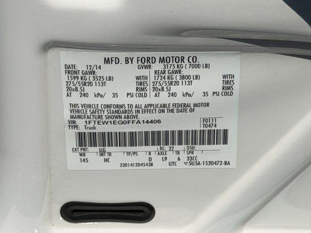 2015 Ford F-150 Lariat Springfield VA