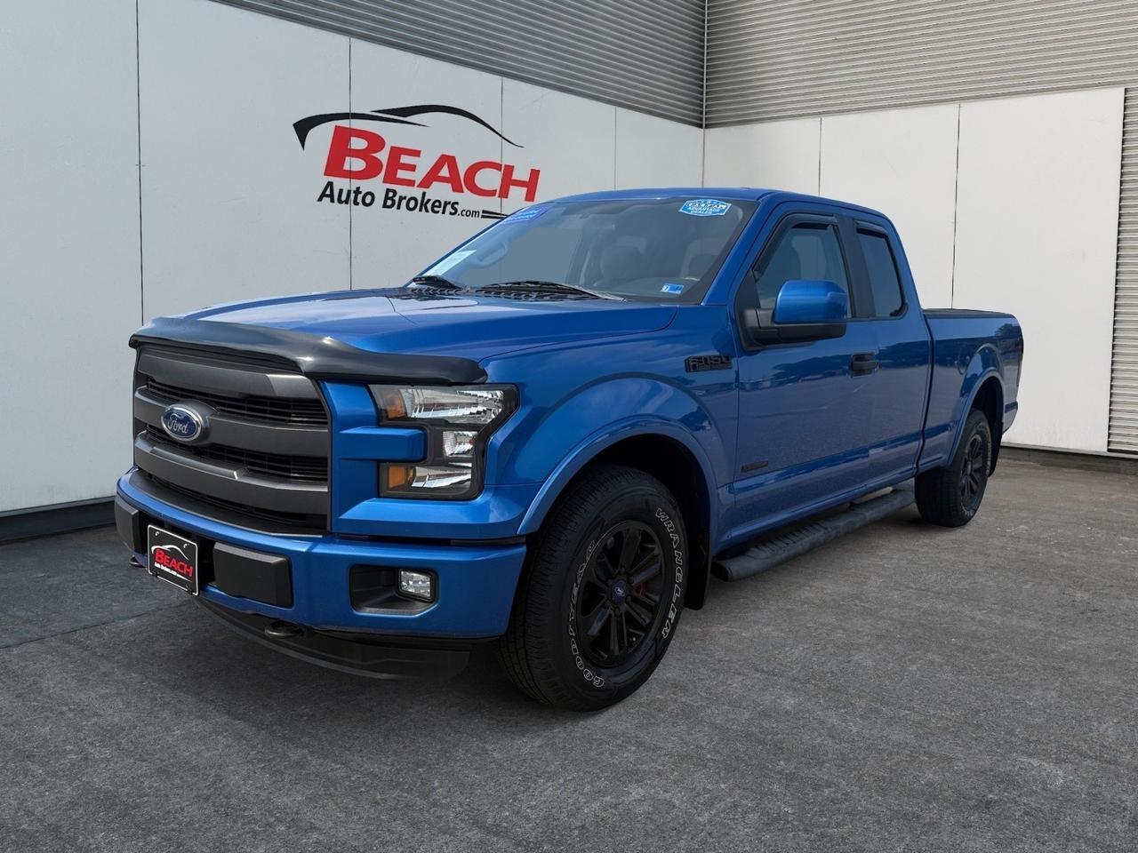 2015 Ford F-150 XL, BED LINER, TOW PACKAGE, RUNNING BOARDS, BACKUP CAMERA, BLUETOOTH, POWER MIRRORS, ALL WEATHER FLOOR MATS, AFTER MARKET RADION, ONLY 1 OWNER, LOW MILES!