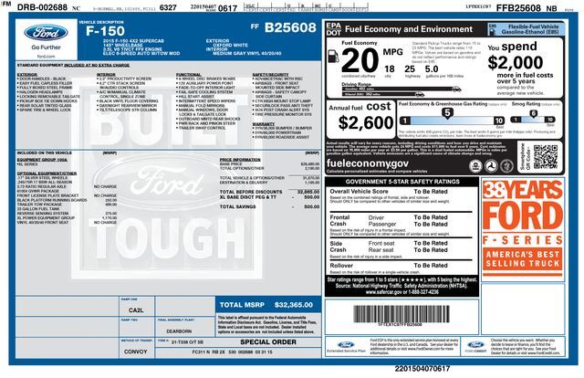 2015 Ford F-150 XL Raleigh NC