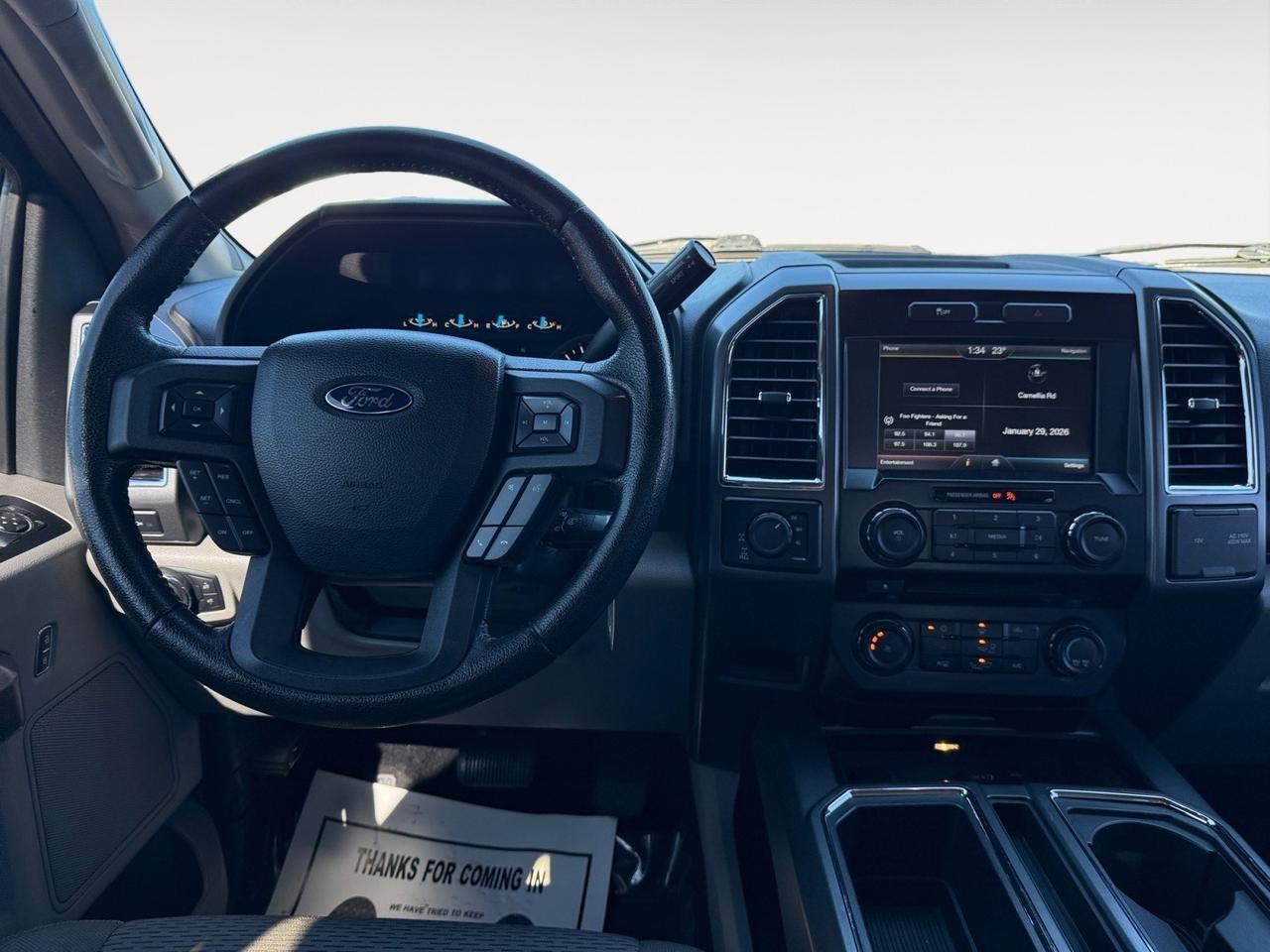 2015 Ford F-150 XLT, MOONROOF, HEATED SEATS, BACKUP CAMERA, POWER SLIDING REAR WINDOW, POWER MIRRORS, RUNNING BOARDS, BED LINER, TONNEAU COVER, TOW PACKAGE, KEYLESS ENTRY, ONLY 1 OWNER, CLEAN CARFAX! Norfolk VA