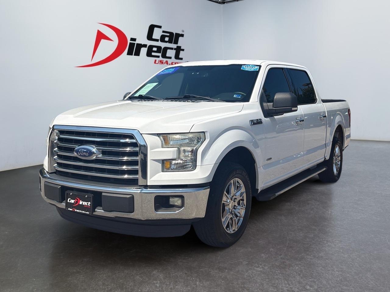2015 Ford F-150 XLT, RUNNING BOARDS, TOW PACKAGE, REAR POWER SLIDING WINDOW, BACKUP CAMERA, PARKING SENSORS, REMOTE START, HEATED SEATS, LOW MILEAGE, 1 OWNER, CLEAN CARFAX, THIS TRUCK HAS GREAT QUALITY!