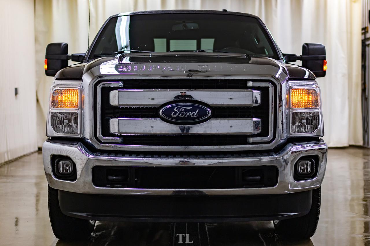 2015 Ford F-250 4x4 Crew Cab Lariat Leather Roof Nav BCam Red Deer AB