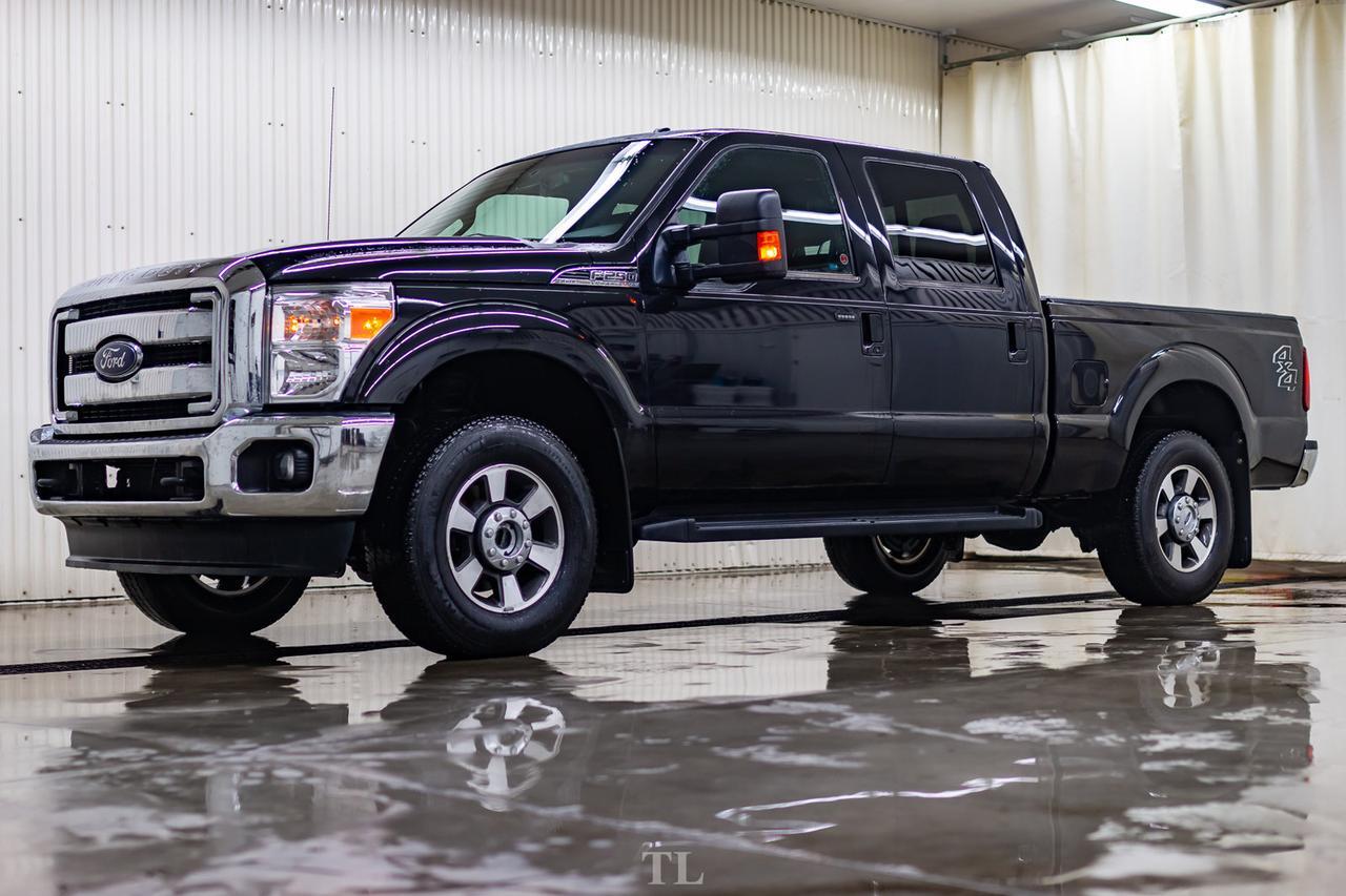 2015 Ford F-250 4x4 Crew Cab Lariat Leather Roof Nav BCam Red Deer AB