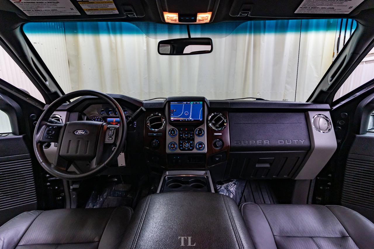 2015 Ford F-250 4x4 Crew Cab Lariat Leather Roof Nav BCam Red Deer AB