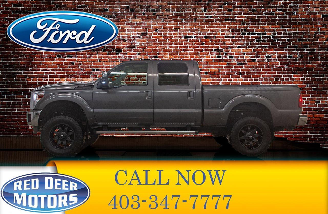 2015 Ford F-250 4x4 Crew Cab Lariat Lift Nav Roof