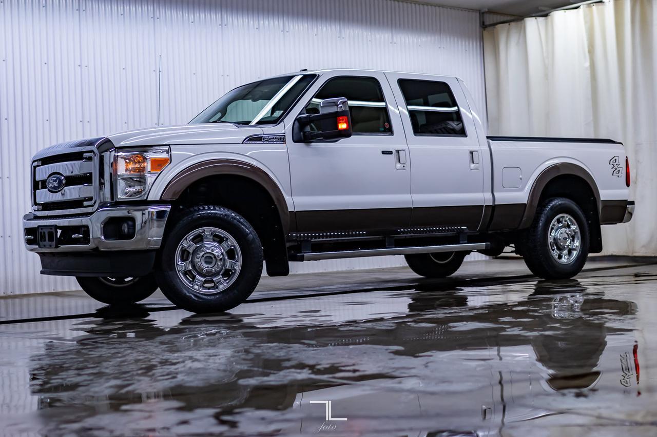 2015 Ford F-250 4x4 Crew Cab Lariat Nav BCam Red Deer AB