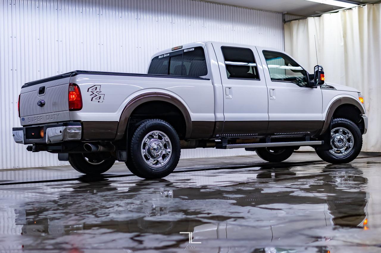2015 Ford F-250 4x4 Crew Cab Lariat Nav BCam Red Deer AB