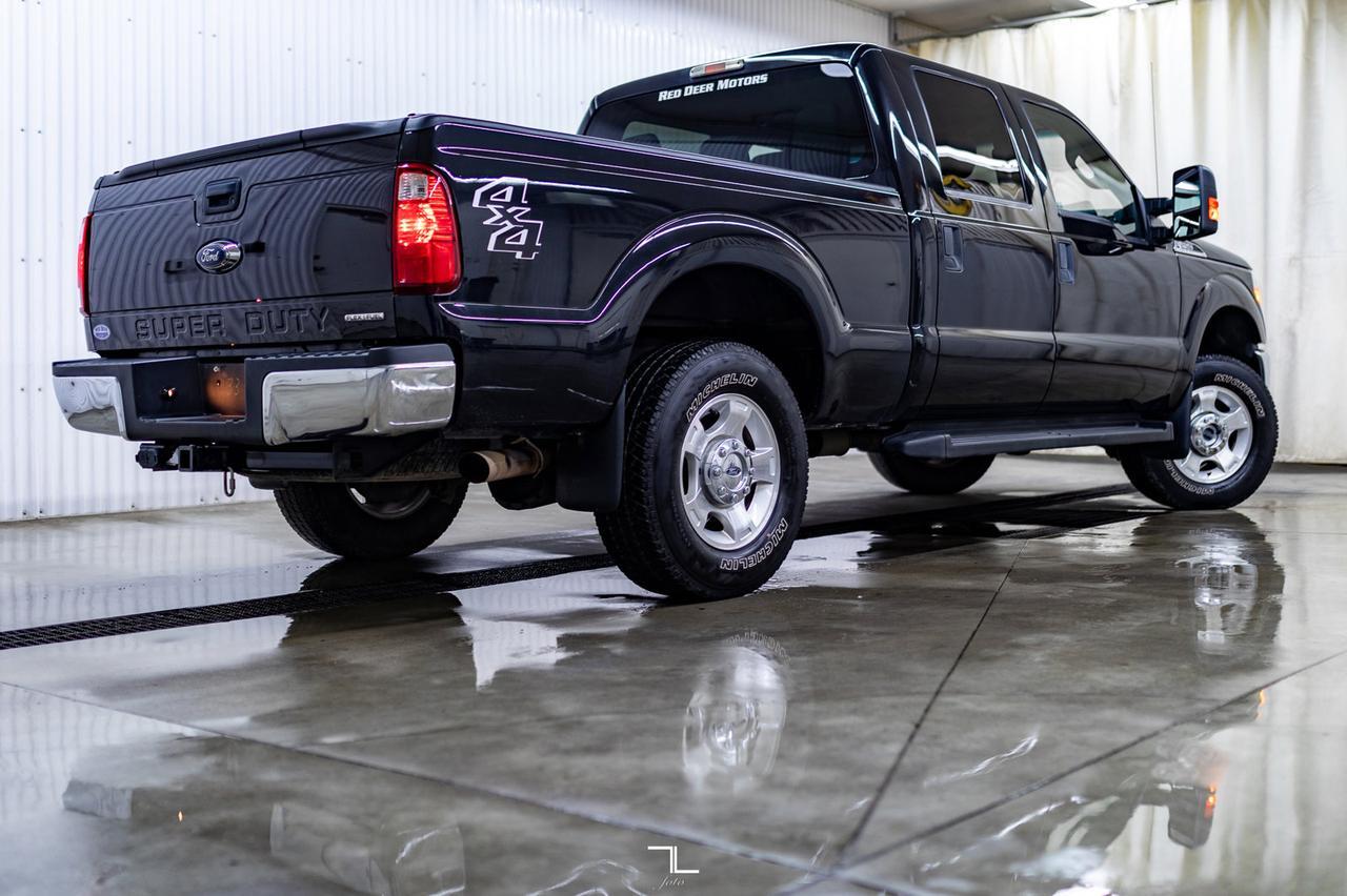 2015 Ford F-250 4x4 Crew Cab XLT BCam Red Deer AB