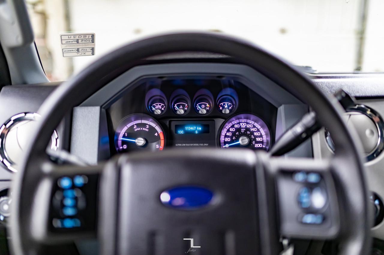 2015 Ford F-250 4x4 Crew Cab XLT Diesel BCam Red Deer AB