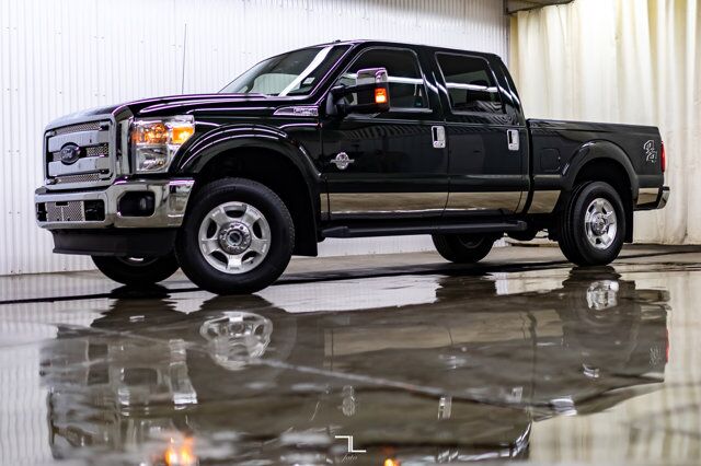 2015 Ford F-250 4x4 Crew Cab XLT Diesel BCam Red Deer AB