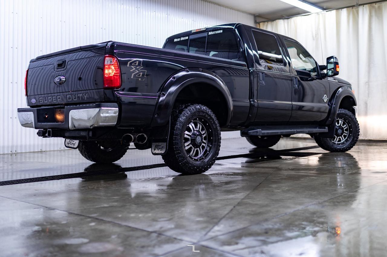 2015 Ford F-250 4x4 Crew Cab XLT Diesel BCam Red Deer AB