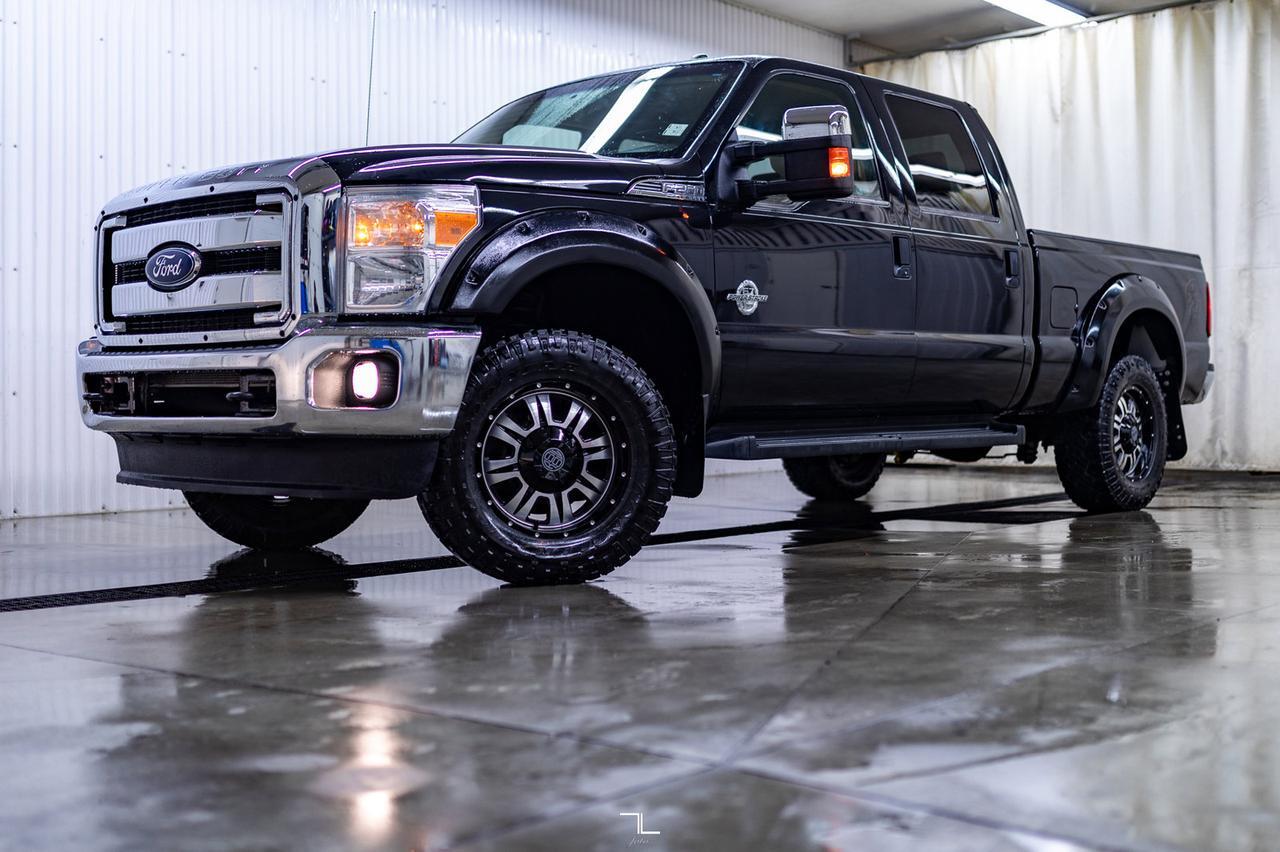 2015 Ford F-250 4x4 Crew Cab XLT Diesel BCam Red Deer AB