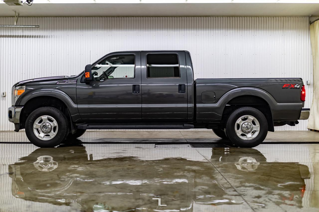 2015 Ford F-250 4x4 Crew Cab XLT FX4 BCam Red Deer AB