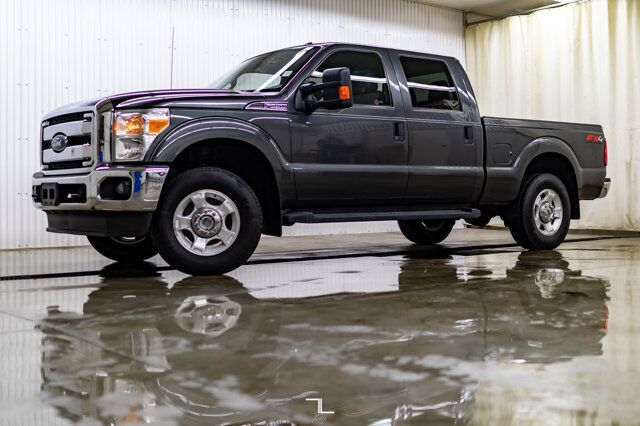 2015 Ford F-250 4x4 Crew Cab XLT FX4 BCam Red Deer AB