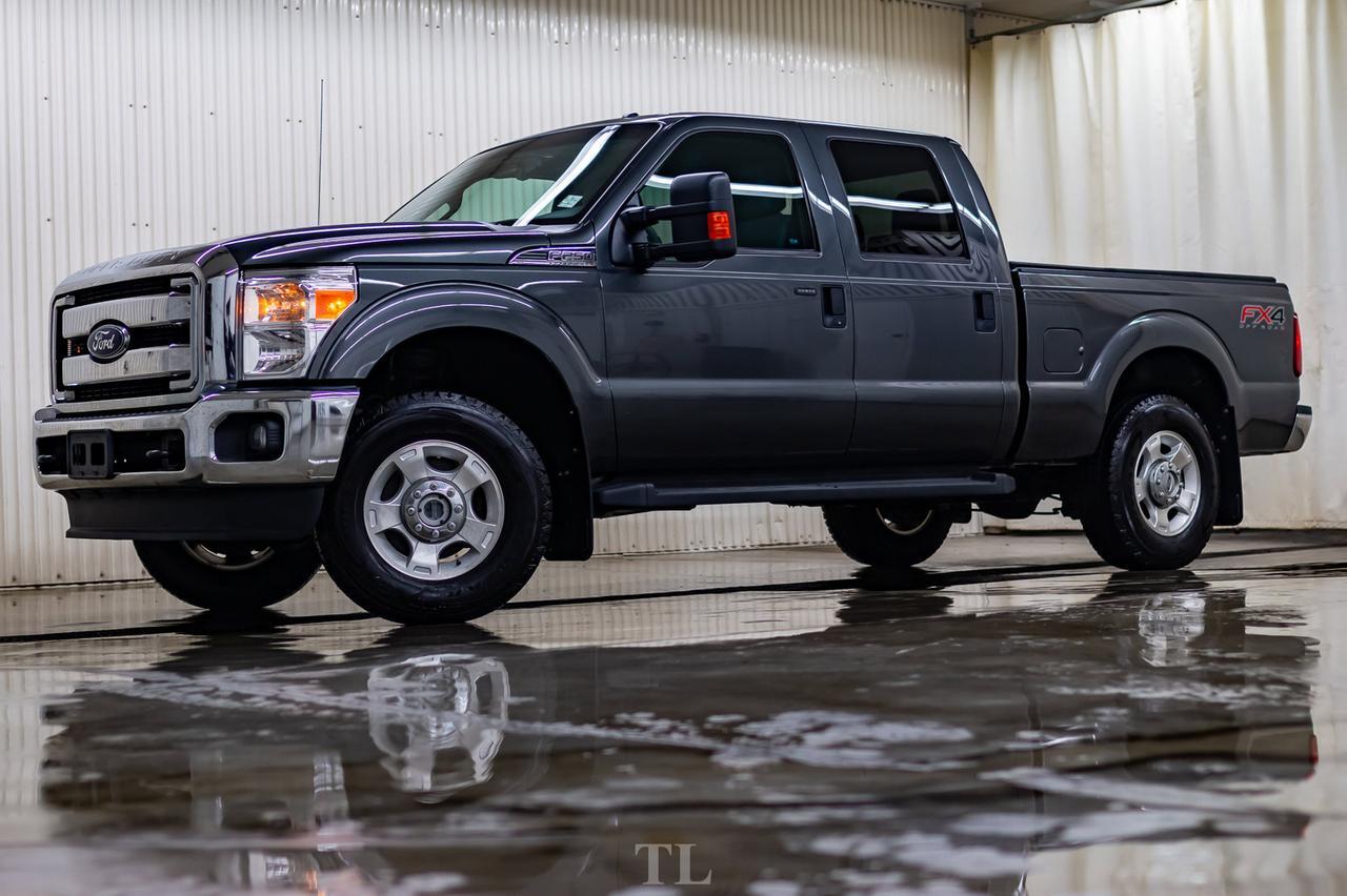 2015 Ford F-250 4x4 Crew Cab XLT FX4 BCam Red Deer AB