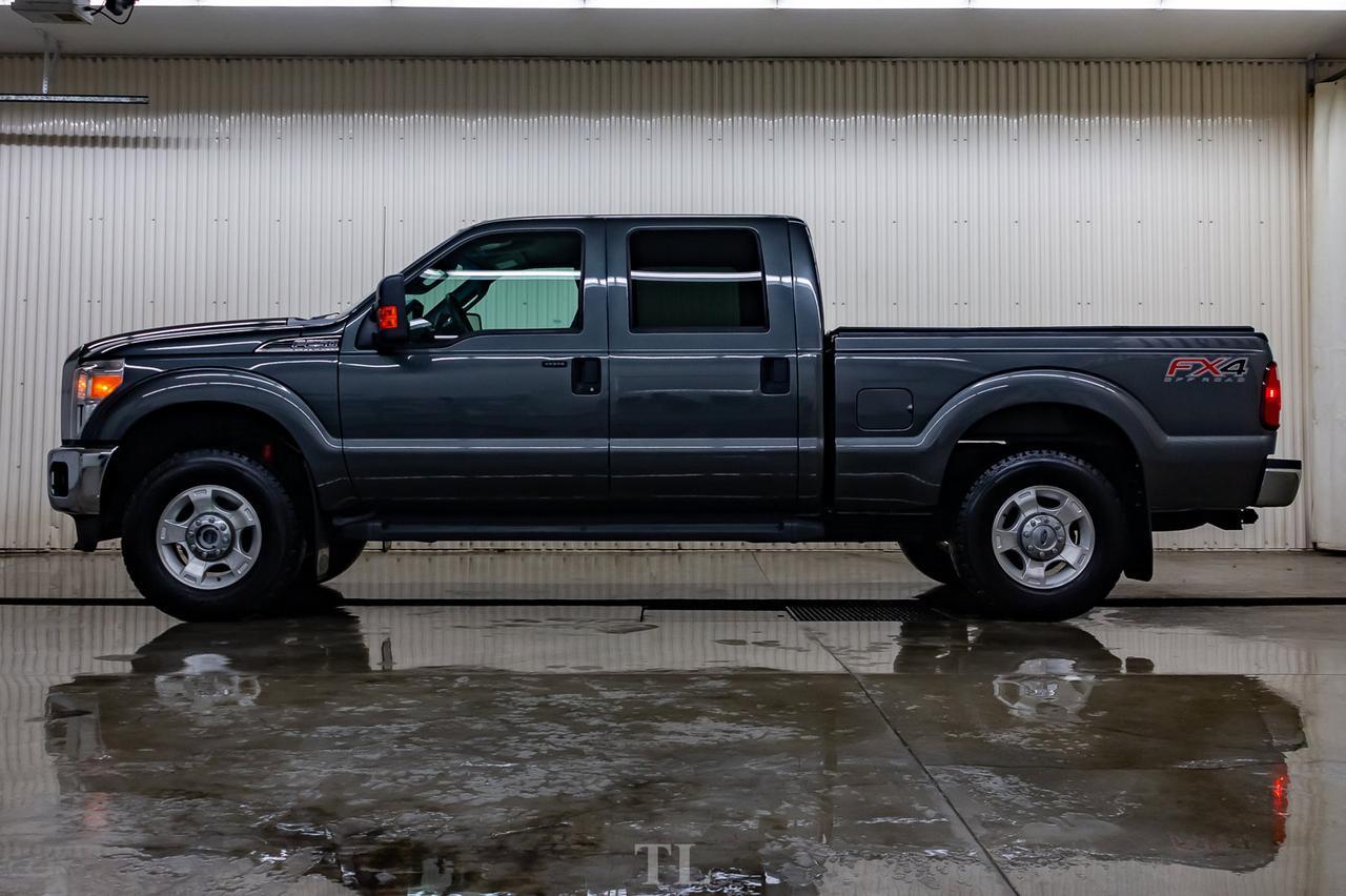 2015 Ford F-250 4x4 Crew Cab XLT FX4 BCam Red Deer AB
