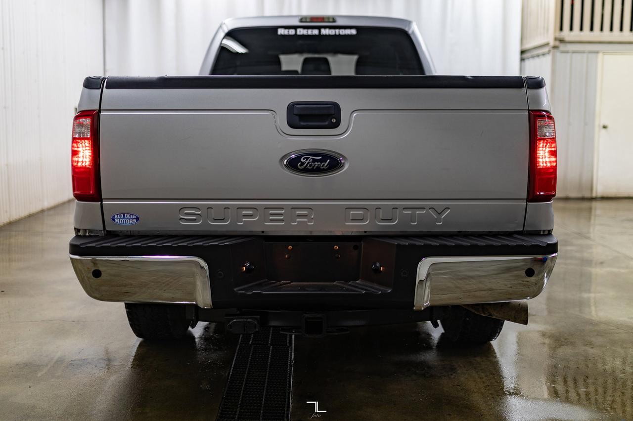 2015 Ford F-250 4x4 Crew Cab XLT Longbox Diesel Red Deer AB