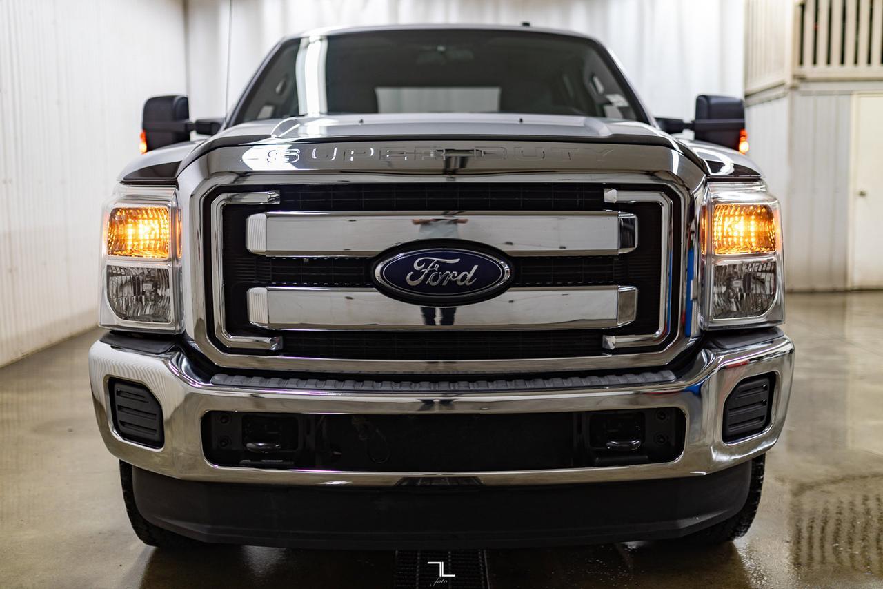 2015 Ford F-250 4x4 Crew Cab XLT Longbox Diesel Red Deer AB