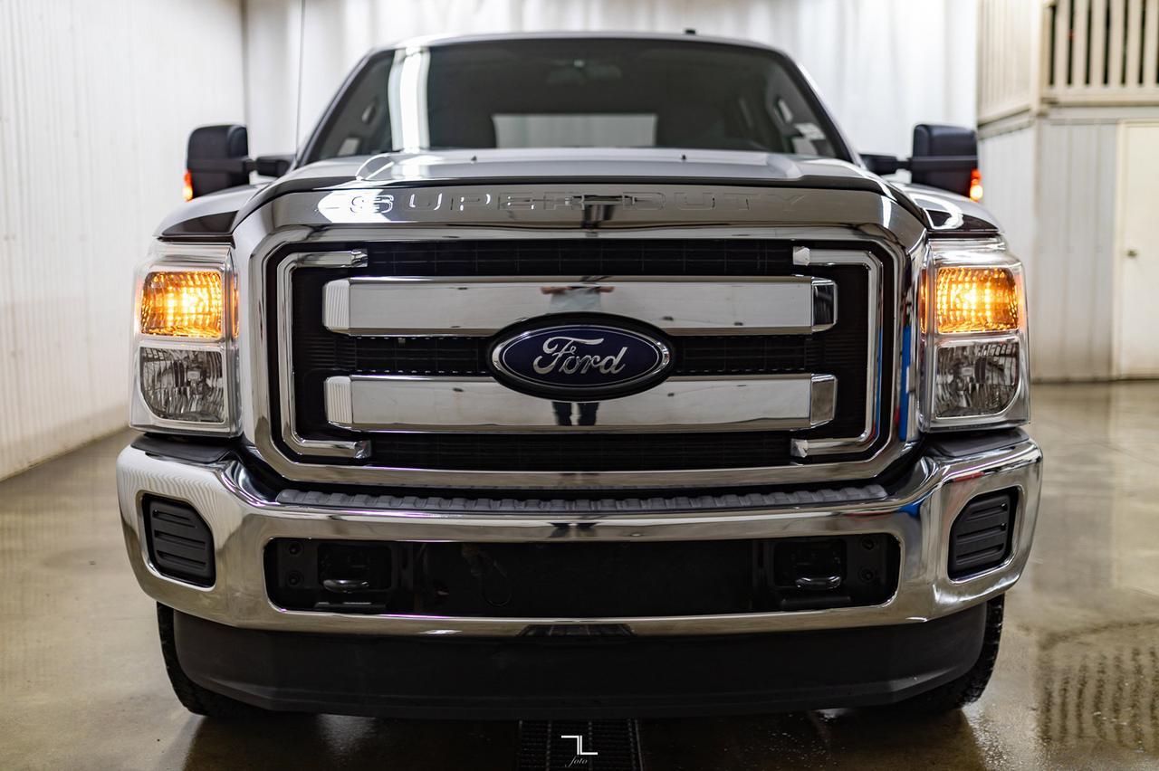 2015 Ford F-250 4x4 Crew Cab XLT Longbox Diesel Red Deer AB