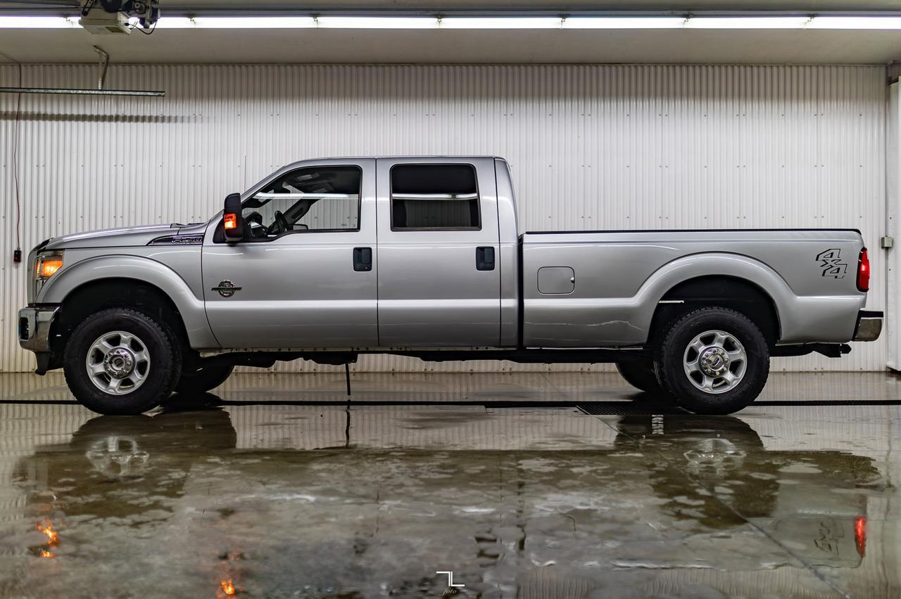 2015 Ford F-250 4x4 Crew Cab XLT Longbox Diesel Red Deer AB