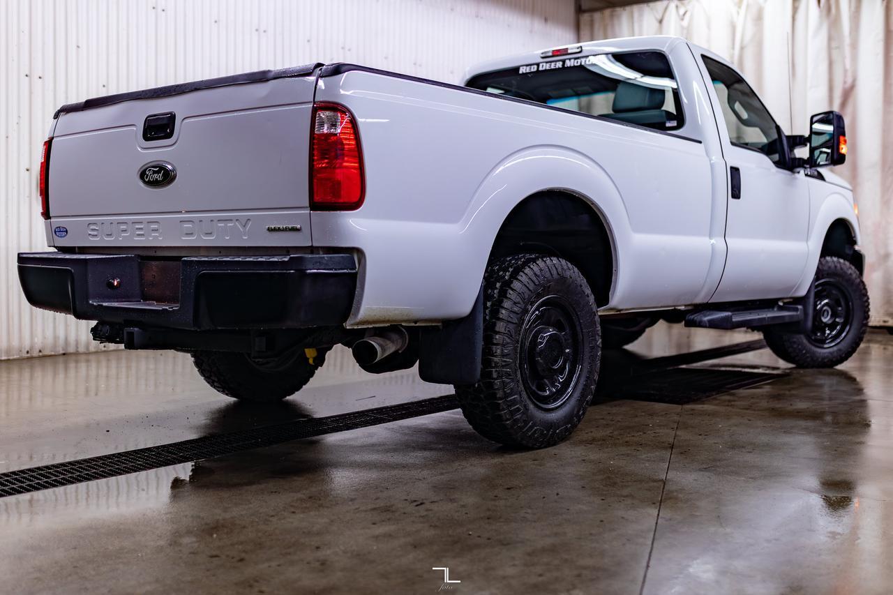 2015 Ford F-250 4x4 Reg Cab XL Longbox Red Deer AB
