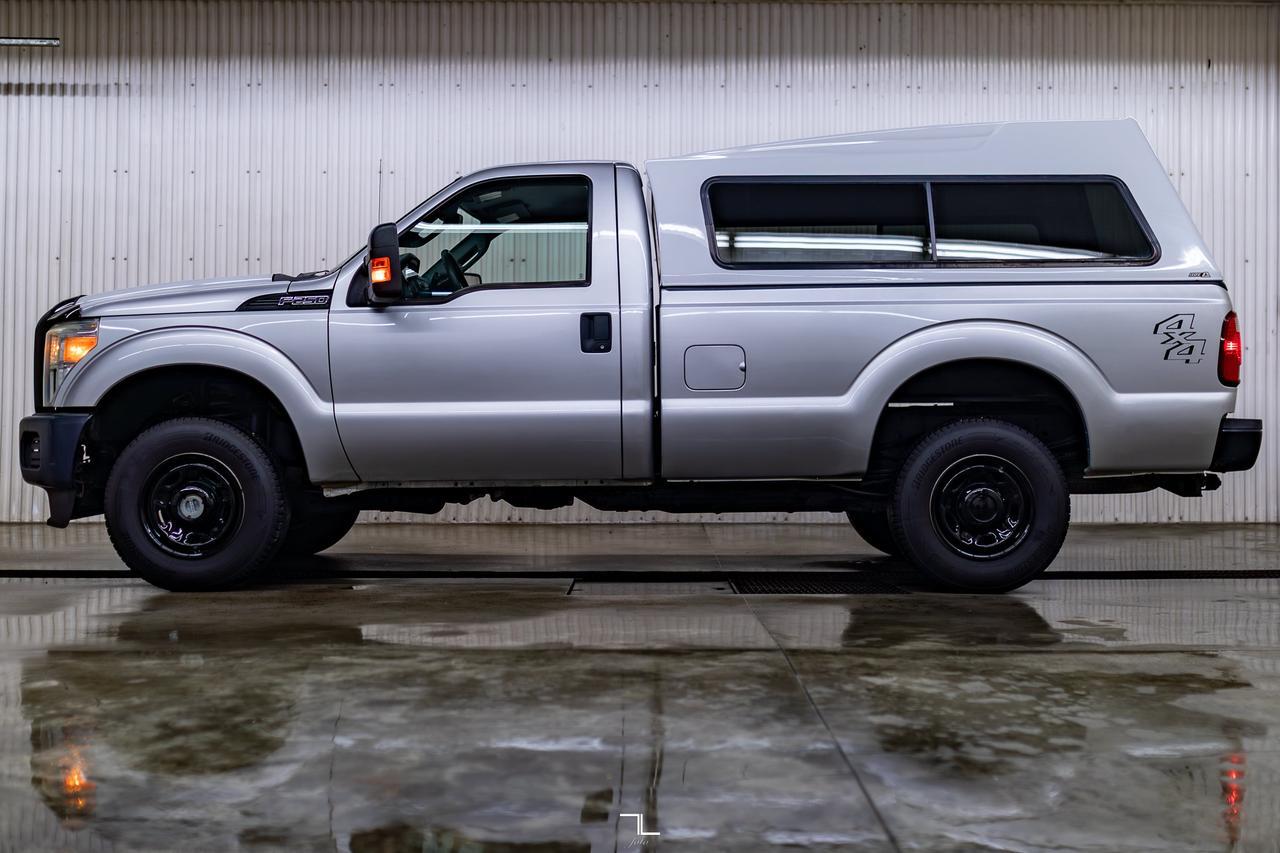 2015 Ford F-250 4x4 Reg Cab XL Longbox Topper Red Deer AB