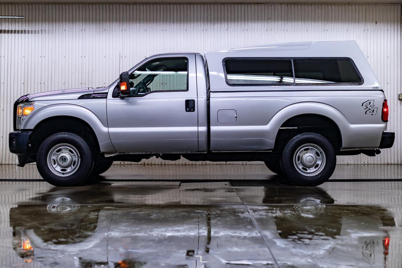 2015 Ford F-250 4x4 Reg Cab XL Longbox Topper Red Deer AB