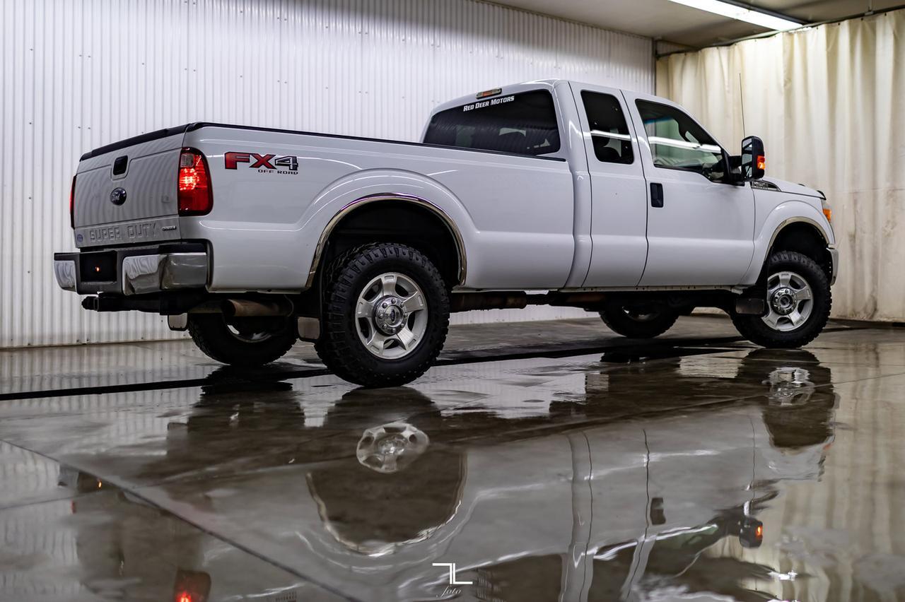 2015 Ford F-250 4x4 Super Cab XLT FX4 Longbox Red Deer AB