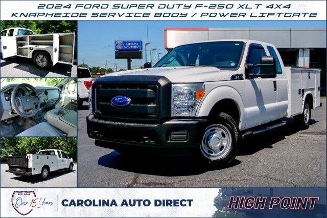 2015 Ford F-250SD XL / 6.2L V8 / Knapheide Service Body / Power Liftgate! High Point NC