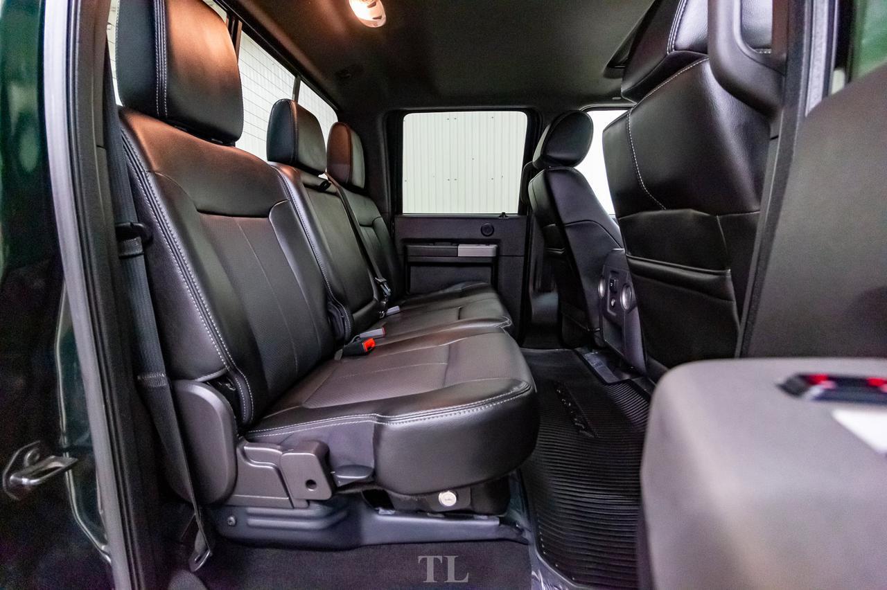 2015 Ford F-350 4x4 Crew Cab Lariat Diesel Leather Roof Nav Red Deer AB