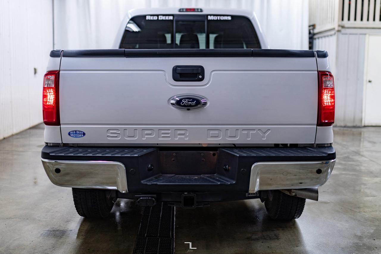 2015 Ford F-350 4x4 Crew Cab Lariat FX4 Diesel Leather Roof Nav BCam Red Deer AB