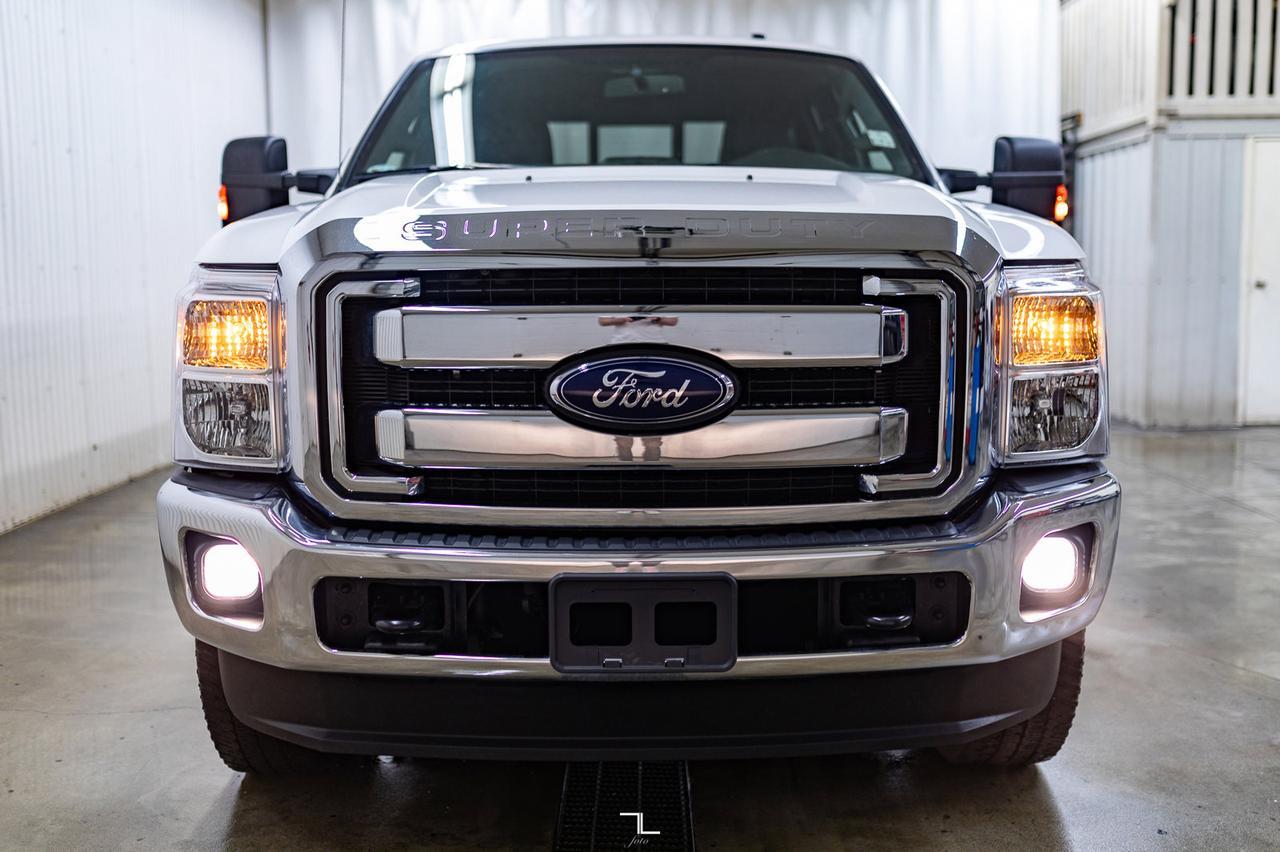 2015 Ford F-350 4x4 Crew Cab Lariat FX4 Diesel Leather Roof Nav BCam Red Deer AB