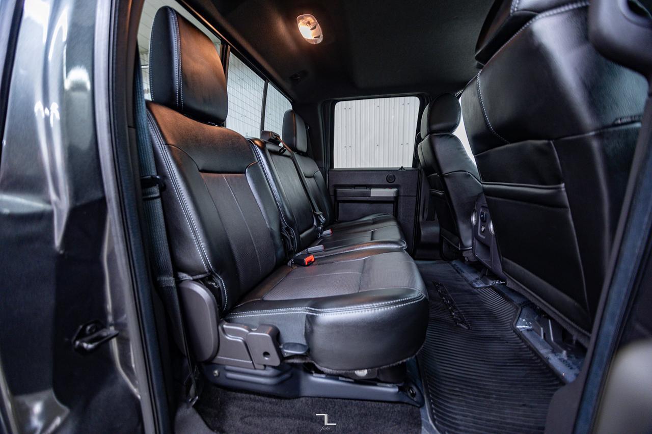 2015 Ford F-350 4x4 Crew Cab Lariat FX4 Diesel Leather Roof Nav Red Deer AB