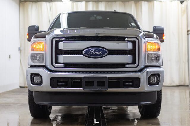 2015 Ford F-350 4x4 Crew Cab Lariat Longbox Leather Roof Nav BCam Red Deer AB