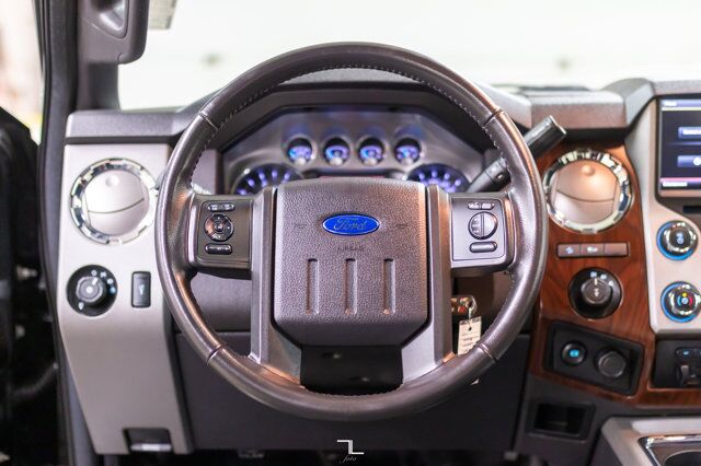 2015 Ford F-350 4x4 Crew Cab Lariat Longbox Leather Roof Nav BCam Red Deer AB