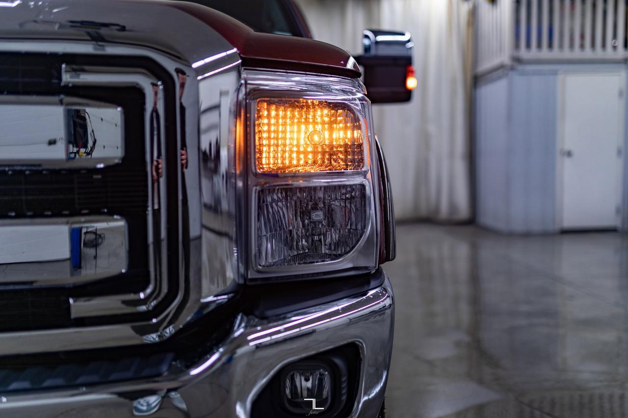 2015 Ford F-350 4x4 Crew Cab Lariat Ultimate Diesel Leather Roof Nav Red Deer AB