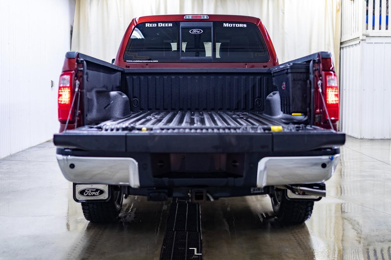 2015 Ford F-350 4x4 Crew Cab Lariat Ultimate Diesel Leather Roof Nav Red Deer AB