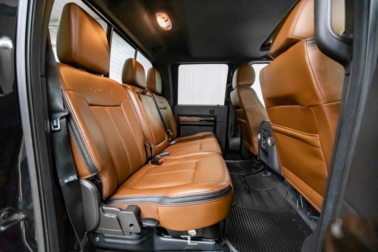 2015 Ford F-350 4x4 Crew Cab Platinum Dually Diesel Leather Roof Nav Red Deer AB