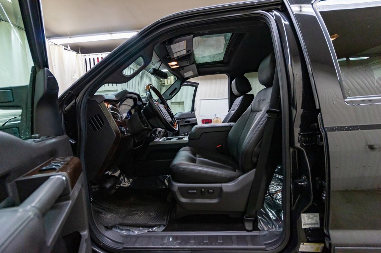 2015 Ford F-350 4x4 Crew Cab Platinum Red Deer AB