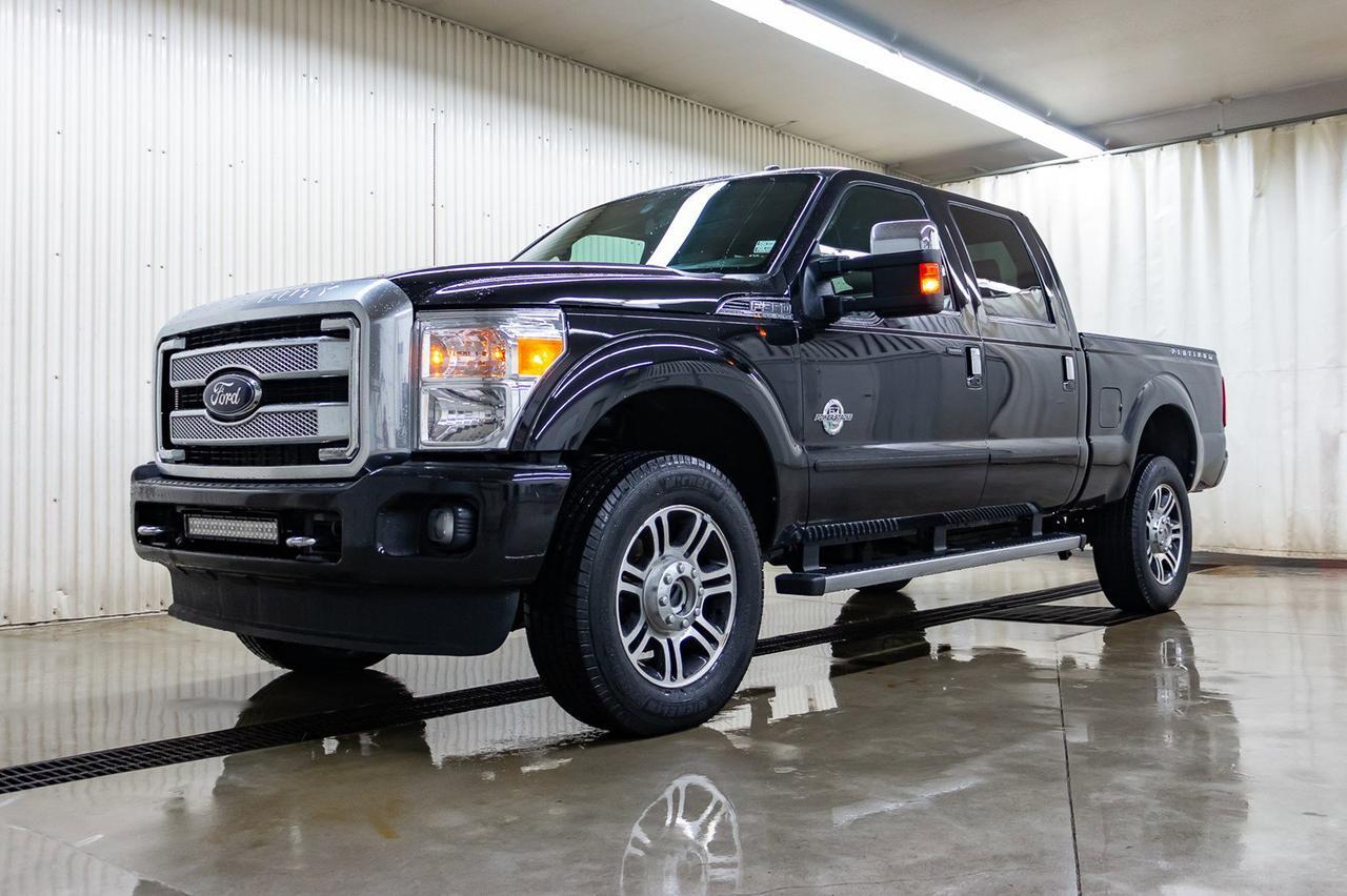 2015 Ford F-350 4x4 Crew Cab Platinum Red Deer AB